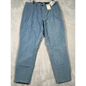 Blue Blue Japan Pants‎ Mens XL (34x30) Indigo TC Weather Gardener Lightweight 4